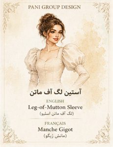 راهنمای جامع انواع آستین در طراحی لباس