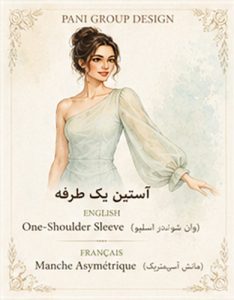 راهنمای جامع انواع آستین در طراحی لباس